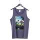 GRAPHIC TANK TOP SMTR1773 STONE BLUE