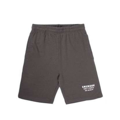 MEN'S SWEAT SHORTS 191.EM26.33 EBONY