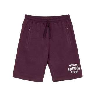 Basic Sweat Shorts 181.EM26.10 WINE