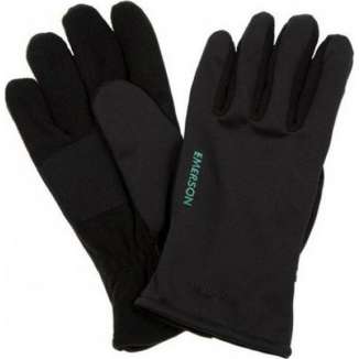 EMERSON MEN'S GLOVES 182EU07.03 BLACK