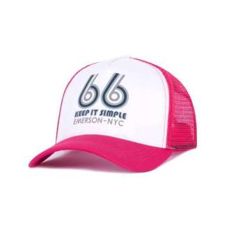 EMERSON TRUCKER CAP 181.EU01.33 OFF WHITE/FUCHSIA