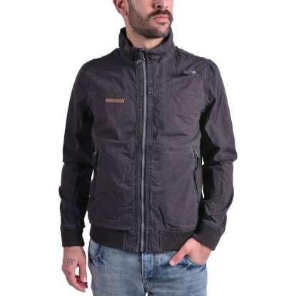 Cotton bomber jacket SMR1706C BLACK
