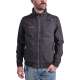 Cotton bomber jacket SMR1706C BLACK