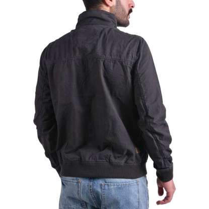 Cotton bomber jacket SMR1706C BLACK
