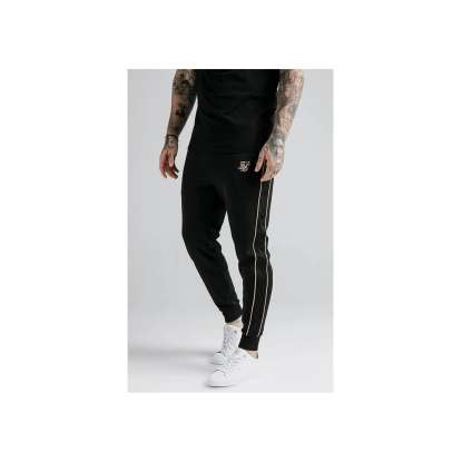 SikSilk Astro Cuffed Track Pants SS-17919 BLACK/GOLD