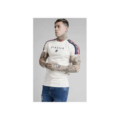 SikSilk Tee SS-17455 OFF WHITE
