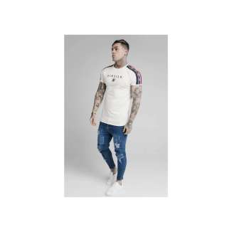 SikSilk Tee SS-17455 OFF WHITE