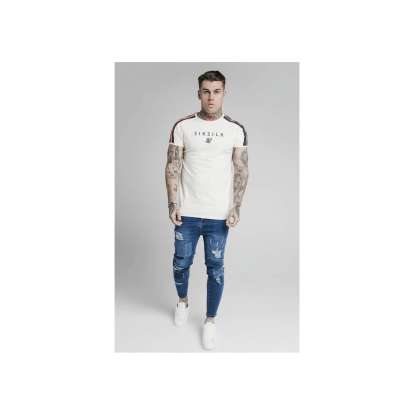 SikSilk Tee SS-17455 OFF WHITE