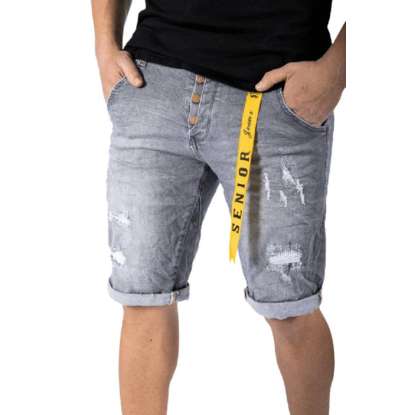 SENIOR DENIM SHORT PANTS 312 GREY