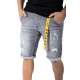 SENIOR DENIM SHORT PANTS 312 GREY