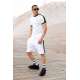 HENRY TAPED LOGO SHORTS 6-055 WHITE