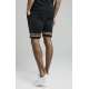 SikSilk Relaxed Mesh Bound Shorts SS-19311 BLACK/GOLD