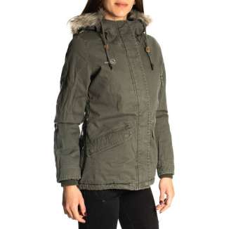 BASEHIT COTTON JACKET W1645C OLIVE