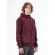 HOODED BONDED BOMBER JACKET 212.EM11.71 WINE