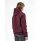 HOODED BONDED BOMBER JACKET 212.EM11.71 WINE