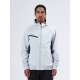 HOODED BONDED BOMBER JACKET WITH ZIP POCKETS 212.EM11.40 ICE/GREY