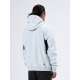 HOODED BONDED BOMBER JACKET WITH ZIP POCKETS 212.EM11.40 ICE/GREY