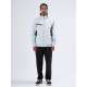 HOODED BONDED BOMBER JACKET WITH ZIP POCKETS 212.EM11.40 ICE/GREY