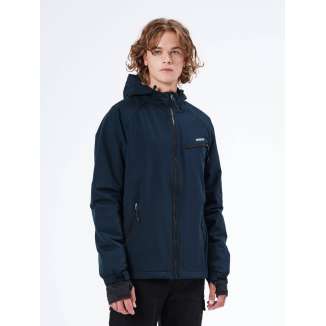 RAGLAN HOODED JACKET 212.EM10.70 NAVY