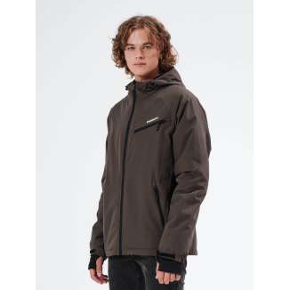 RAGLAN HOODED JACKET 212.EM10.70 KHAKI