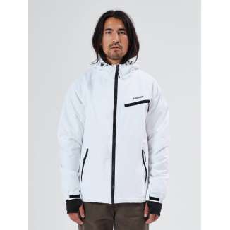 RAGLAN HOODED JACKET 212.EM10.70 WHITE