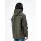 DETACHABLE HOOD BONDED JACKET 212.EM11.42 ARMY GREEN