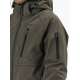 DETACHABLE HOOD BONDED JACKET 212.EM11.42 ARMY GREEN