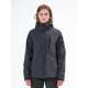 DETACHABLE HOOD BONDED JACKET 212.EM11.42 DARK GREY
