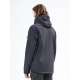 DETACHABLE HOOD BONDED JACKET 212.EM11.42 DARK GREY