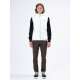 HOODED PUFFER VEST JACKET 212.EM10.149 WHITE