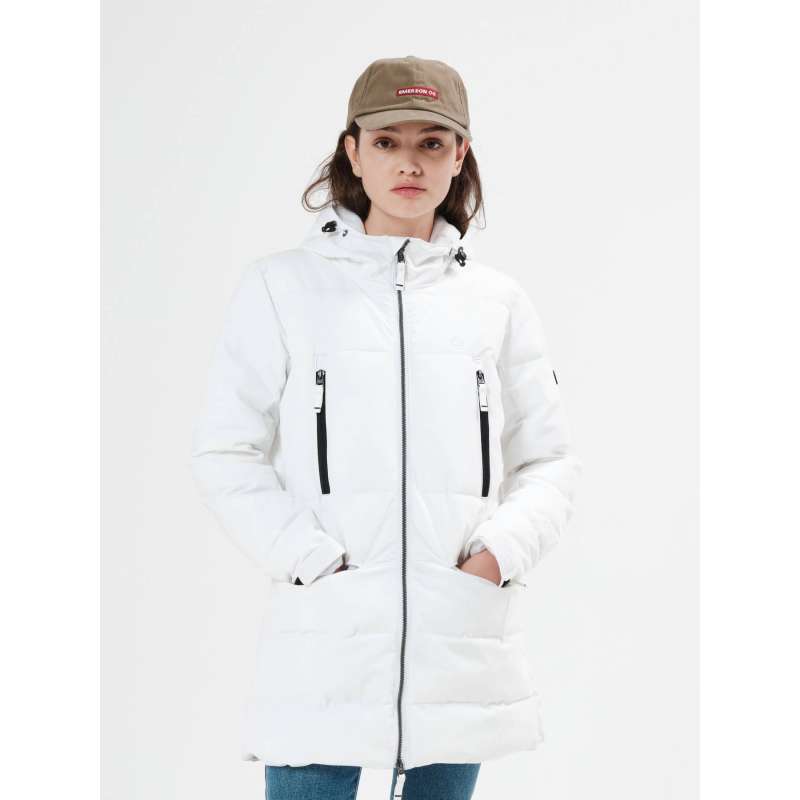 Longline puffer deals jacket womens