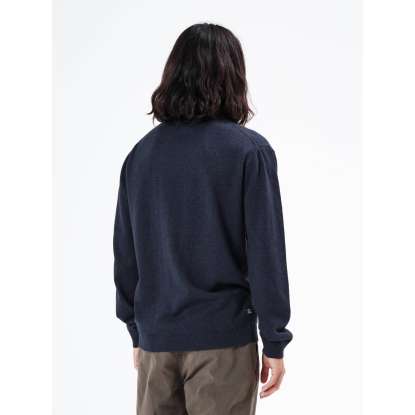 BASIC KNITTED SWEATER 212EM70.90 NAVY