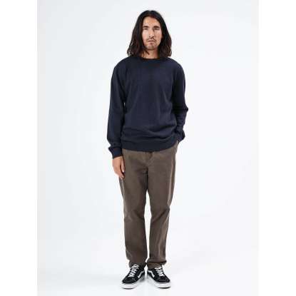 BASIC KNITTED SWEATER 212EM70.90 NAVY