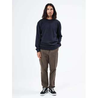 BASIC KNITTED SWEATER 212EM70.90 NAVY