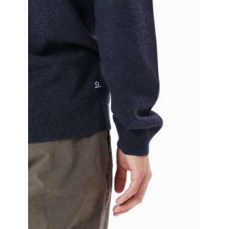 BASIC KNITTED SWEATER 212EM70.90 NAVY