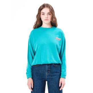 EMERSON SHORT SWEATSHIRT 212.EW20.47 TURQUOISE