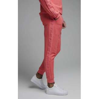 SikSilk Loop Back Embroidered Joggers SS-19128 PINK