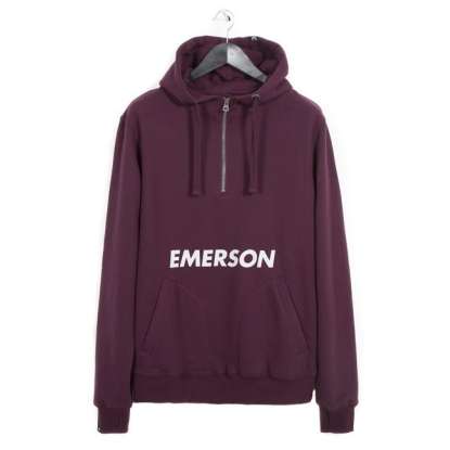 GRAPHIC PRINT HOODIE 182.EM20.18 WINE