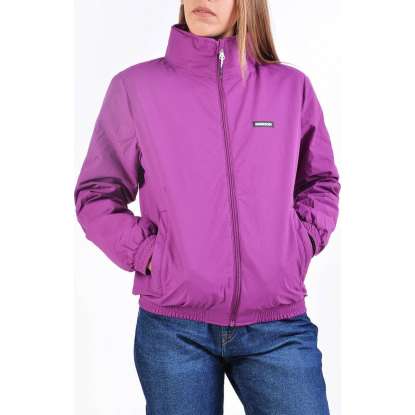 ROLLING HOODED BOMBER JACKET 192.EW10.88 VIOLET