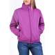 ROLLING HOODED BOMBER JACKET 192.EW10.88 VIOLET