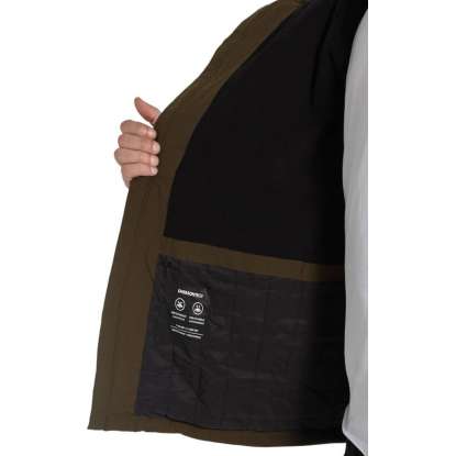 PULLOVER ZIP HOODED JACKET 202.EM10.68 OLIVE