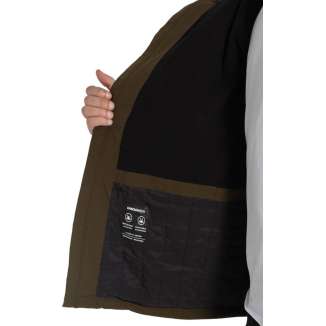 PULLOVER ZIP HOODED JACKET 202.EM10.68 OLIVE