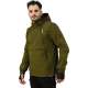 PULLOVER ZIP HOODED JACKET 202.EM10.68 OLIVE