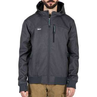 HOODED BONDED JACKET 202.BM11.37 GMD GREY