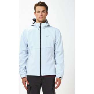 HOODED BONDED JACKET 202.BM11.10 ICE WHITE