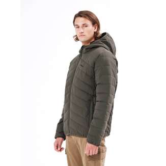 HOODED PUFFER JACKET 212.BM10.99 ARMY GREEN