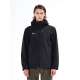 DETACHABLE HOOD BONDED JACKET 212.BM11.109 BLACK