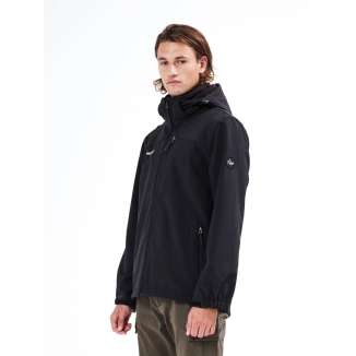 DETACHABLE HOOD BONDED JACKET 212.BM11.109 BLACK