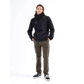 DETACHABLE HOOD BONDED JACKET 212.BM11.109 BLACK