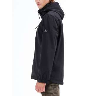 DETACHABLE HOOD BONDED JACKET 212.BM11.109 BLACK